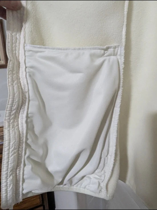 Champion XL Cream Sherpa Full-Zip Jacket - Picture 4 of 6